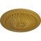 Ekena Millwork Alexa Ceiling Medallion (Fits Canopies up to 3"), Hand-Painted Pharaohs Gold, 15"OD x 1 3/4"P CM14AXPGS - alternate 4